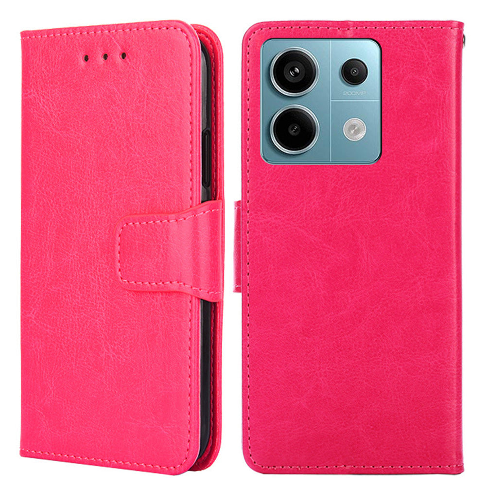 For Xiaomi Redmi Note 13 Pro 5G / Poco X6 5G Shockproof Case PU Leather Phone Cover For Xiaomi Redmi Note 13 Pro 5G / Poco X6 5G Shockproof Case PU Leather Phone Cover
